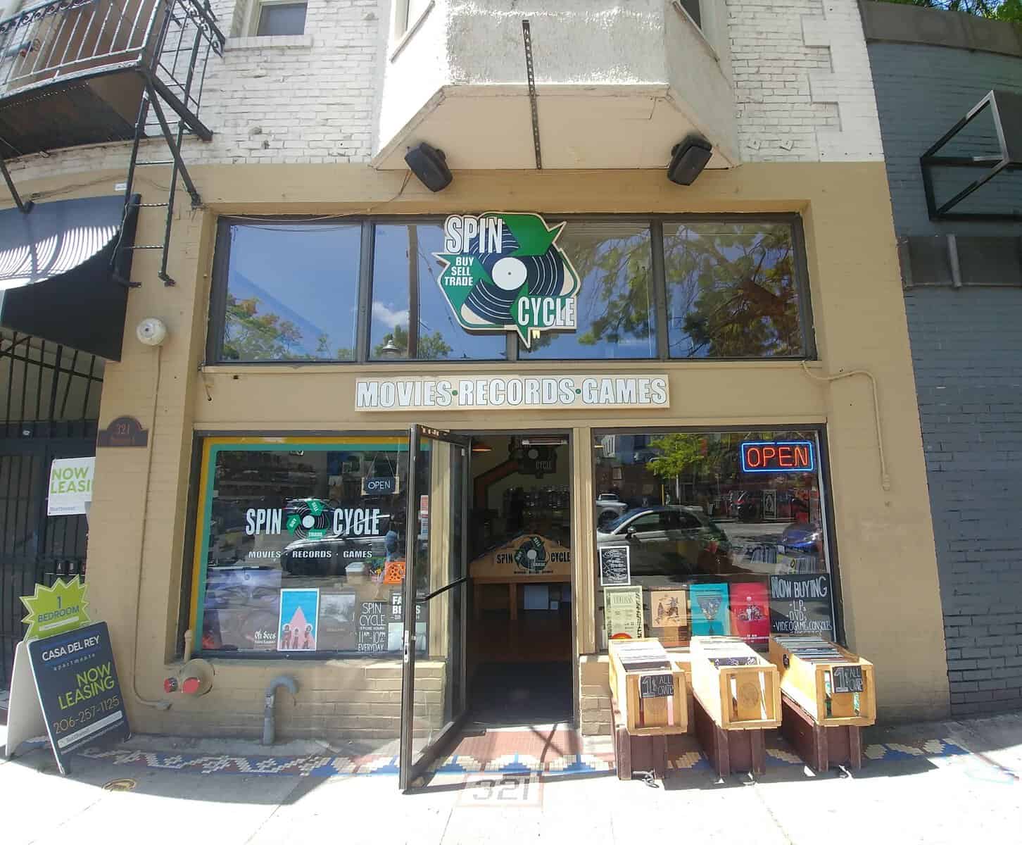 Spin Cycle Records Movies and Games
